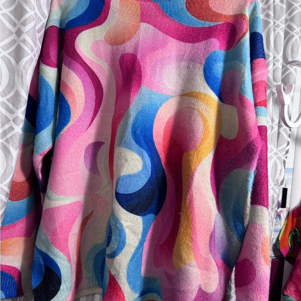 Colorful Abstract Women's Sweater